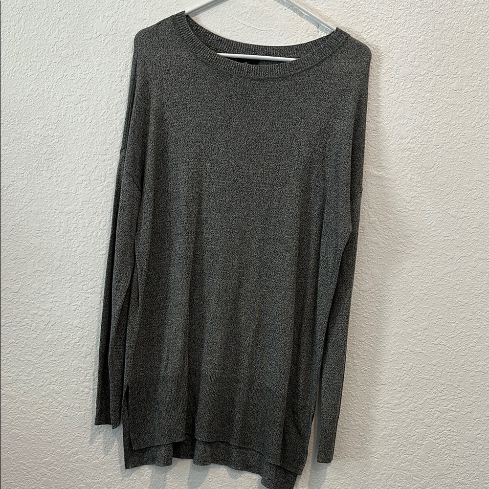 Worthington Gray Long Sleeve Blouse